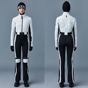 MACKAGE Ski Suit | Brie Belted Camo Colorblocked | Sz S | New NWT